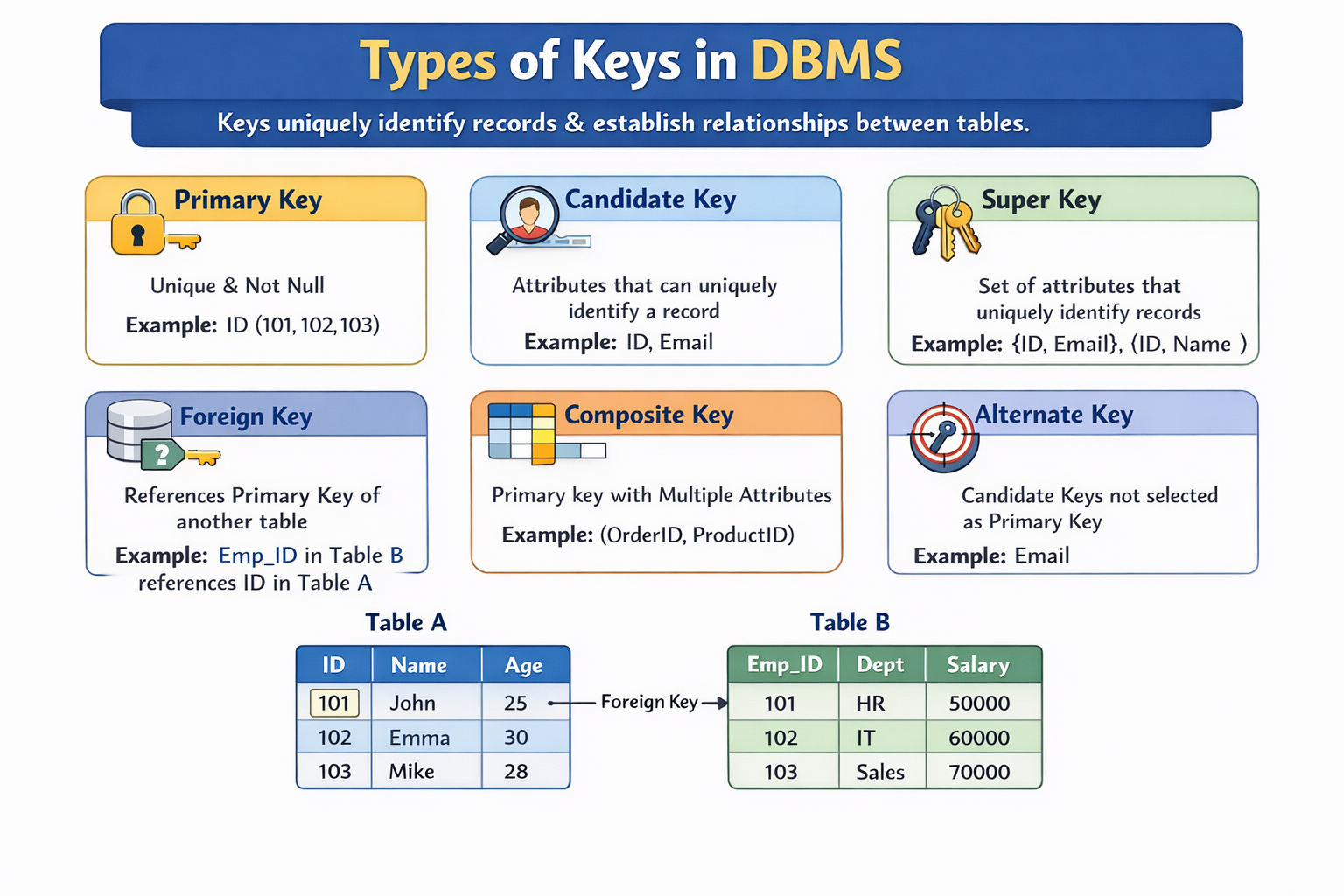 DBMS Keys Image